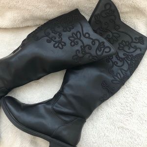 Wide Calf Knee High Boots